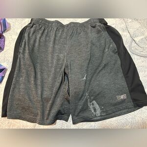 Tapout Gray and Black Men's Shorts